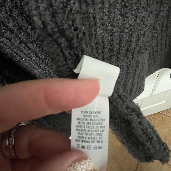 Aerie Charcoal Knit Sweater - Picture 8 of 10